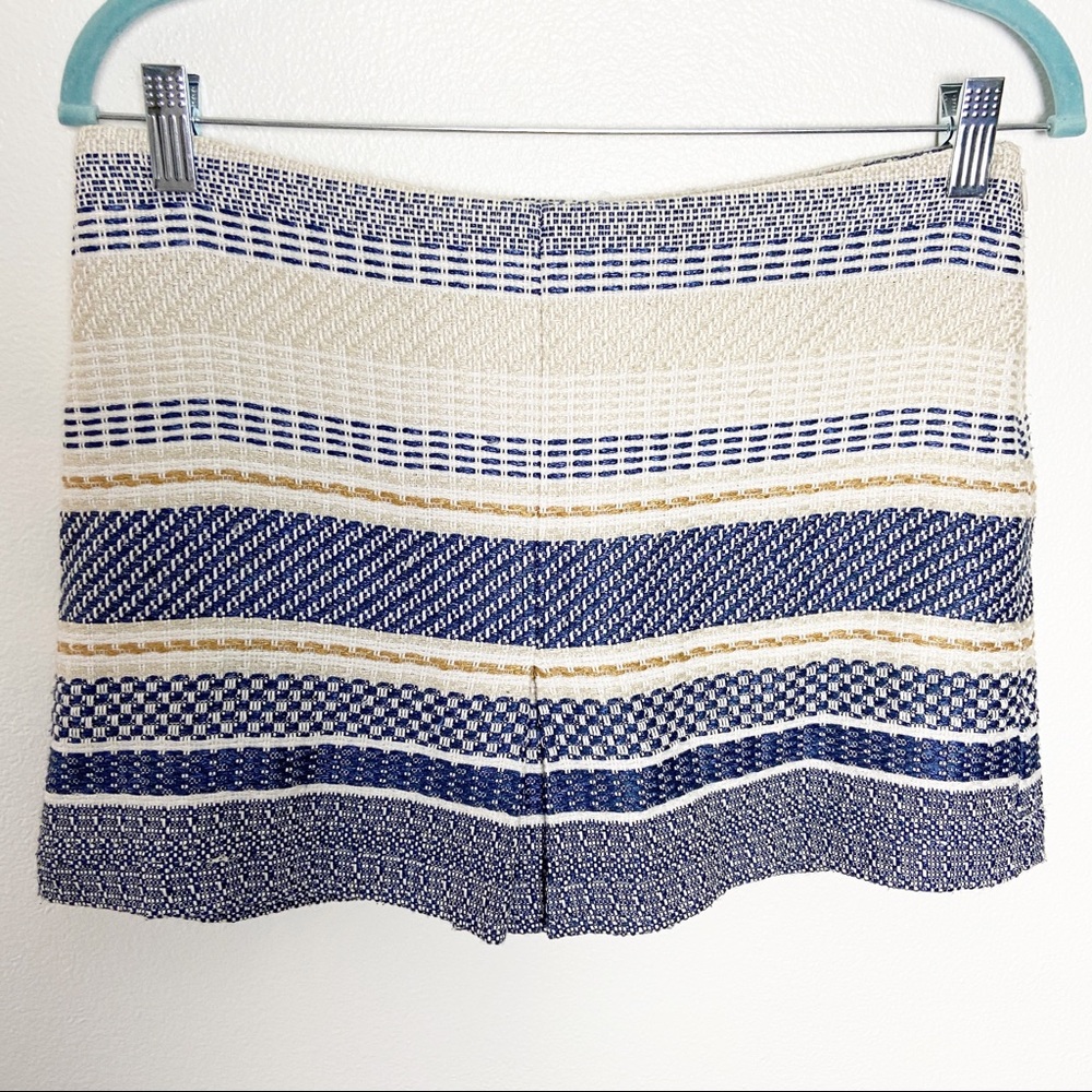 Cartonnier Anthropologie tweed mini skort 4